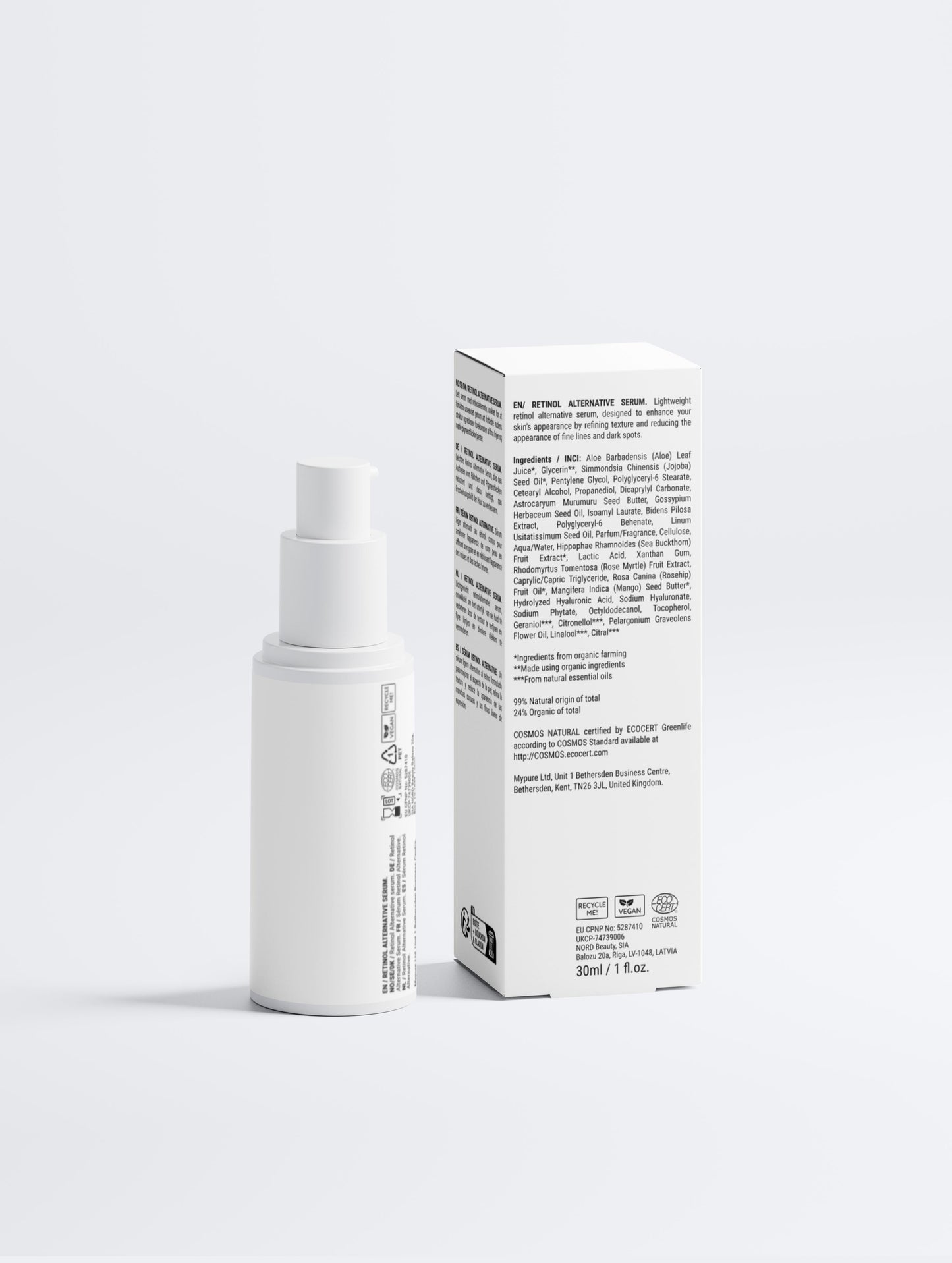 Retinol Alternative Serum (with Bidens Pilosa Extract)